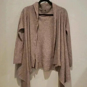 Knit Waterfall Cardigan Sweater